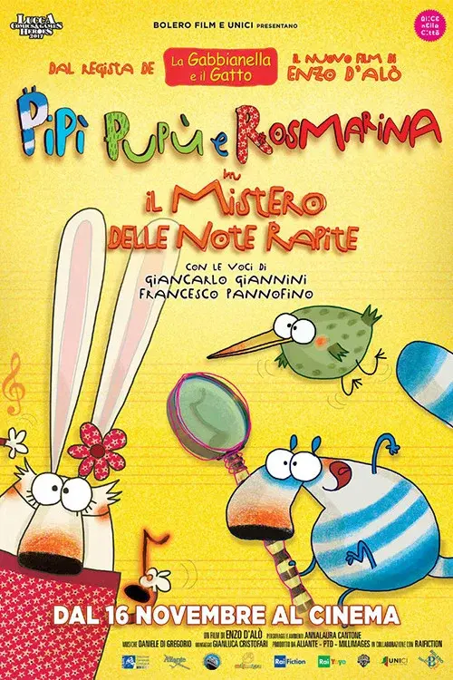 Pipì, Pupù & Rosmarina: Il mistero delle note rapite
