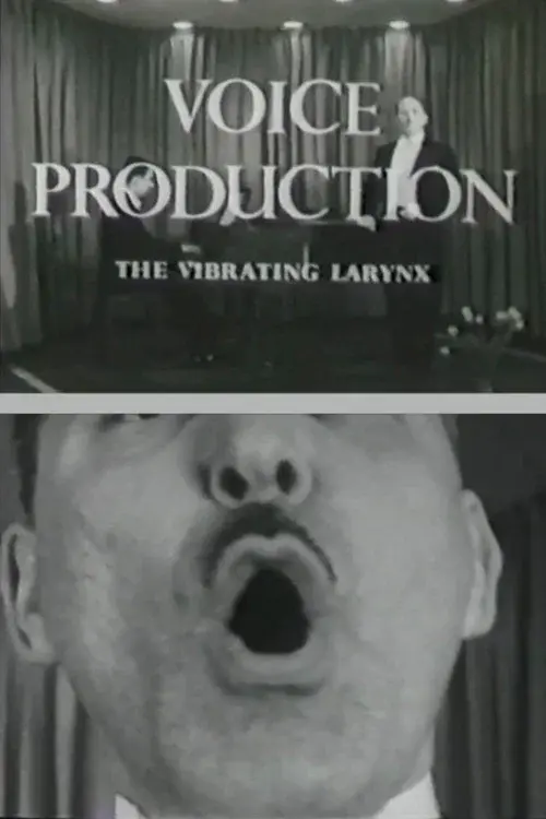 Voice Production: The Vibrating Larynx
